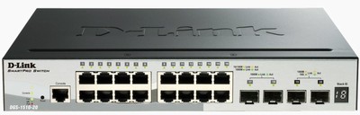 D-Link SmartPro DGS-1510-20 - Switch - L3 - verwaltet - 16 x 10/100/1000 + 2 x G