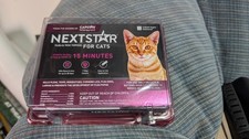 Nexstar Flea Tick Topical for Cats over 3.5 lbs Fast Acting 3 Month Supply 109