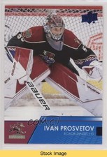 2021-22 Upper Deck AHL Blue Ivan Prosvetov #65 READ 6f8