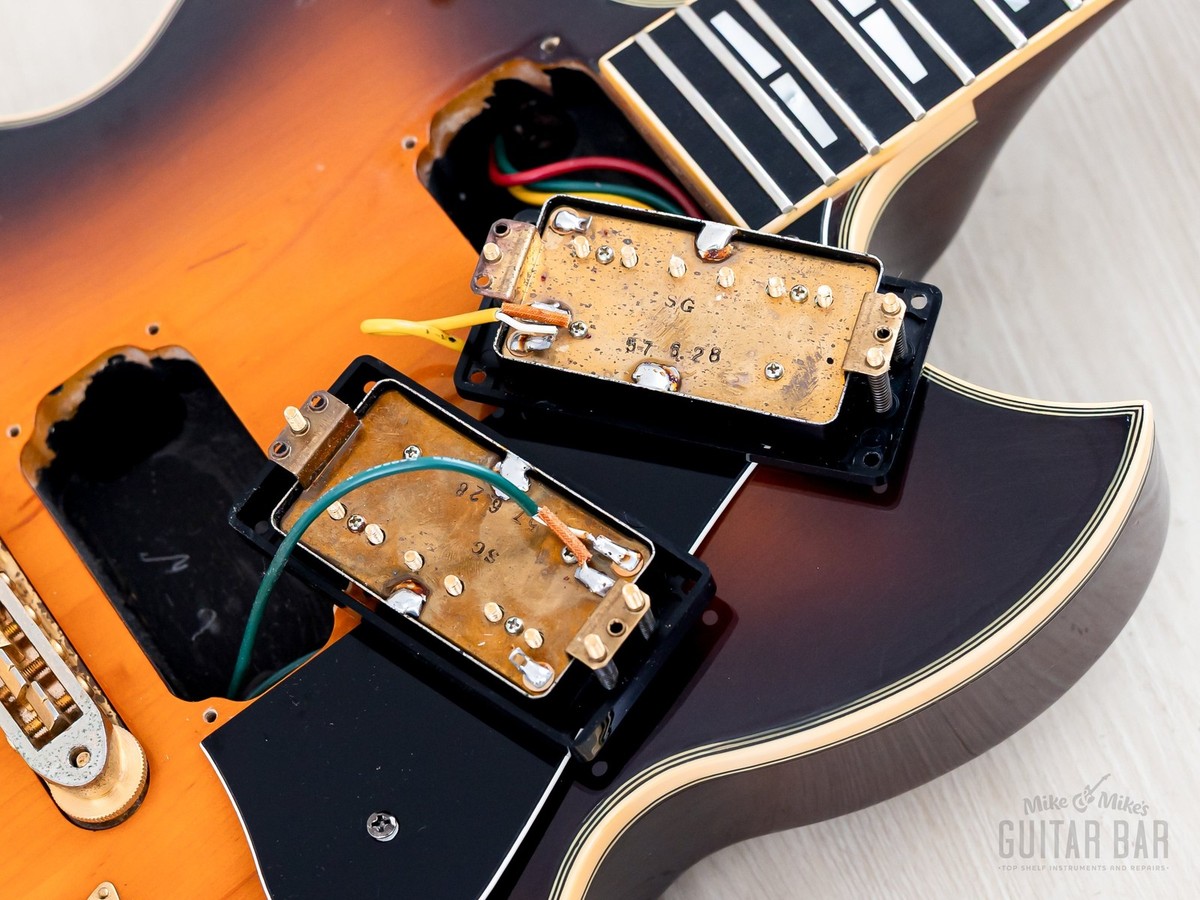 1982 Yamaha SG2000 Vintage Electric Guitar Brown Sunburst, 100