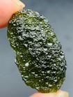 27Ct Moldavite Genuine Raw Moldavite Crystal from Czech Republic PIC certificate — photo 1