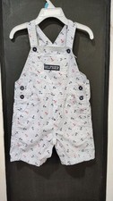 boys tommy hilfiger blue nautical overall shortalls size 24 months