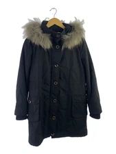 MK MICHEL KLEIN Down Jacket, Size 40, Polyester, Black, FKVAS-02280