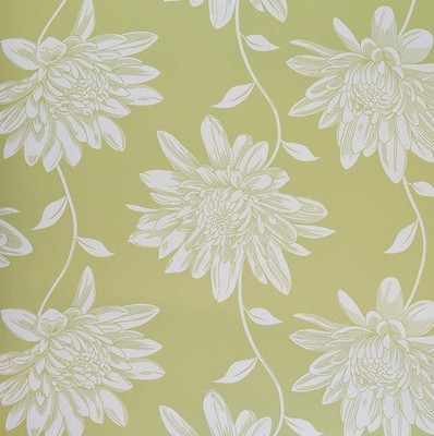 Laura Ashley Tapetenrolle Josephine Moos Mintgrün Brandneu