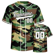 Custom Baseball Jersey   Personalized Name  Numbers   Kids, Teens  Adults