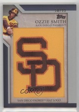 2010 Topps Jumbo Packs Manufactured Hat Logo Relic 50/99 Ozzie Smith HOF 0g6m