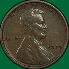 1909-VDB Lincoln Wheat Cent Extremely Fine XF Coin #37544