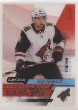 2020 Upper Deck Synergy Exceptional Young Stars /749 Nick Schmaltz #EY-20 12ar