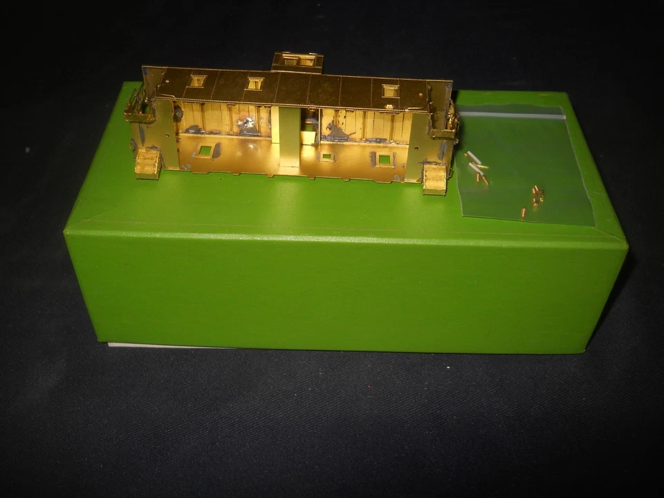 HO Brass Overland Union Pacific CA-4 Caboose BODY ONLY - Image 3 of 4