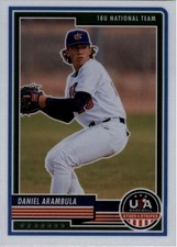 2023 USA Baseball Stars and Stripes Baseball Card Pick (Base)