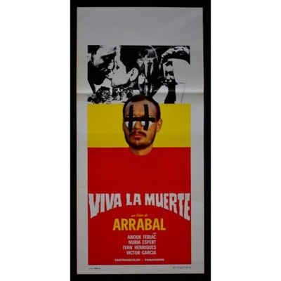 Plakat Viva Die Muerte Fernando Arrabal Anouk Ferjac Spanien Franco B79