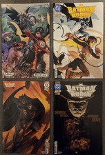 Batman and Robin 4 Comic Bundle. #11, 14, 15 & 19. Inc Carded, Variant Covers