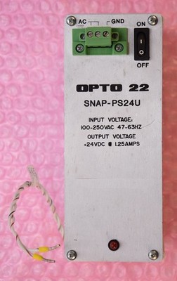OPTO 22 / SNAP-PS24U / Power Supply 100-250VAC to 24VDC