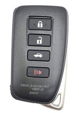 Replacement Key Fob Cover Case fit for Lexus RX ES GS LS NX RS GX LX RC Black