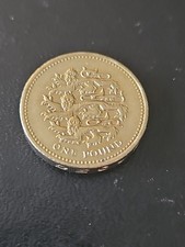 GB One Pound Coin 2002 Three Lions £1 Coin