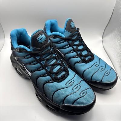 Nike TN Air Max Plus Aqua Sneaker - Herren Turnschuhe Retro Farbe Way Größe Uk 8
