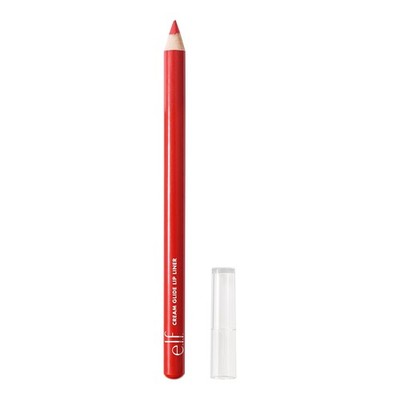 e.l.f. Cream Glide Lip Liner Semi-Matte Vegan Lip Pencil Red Receipt