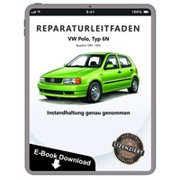 VW Polo 3 6N 1994-2002 Instandhaltung Inspektion Wartung Reparaturanleitung PDF