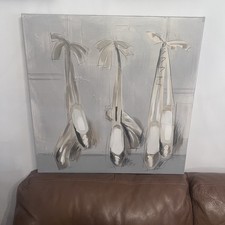 Bailarina Shoes Portrait Canvas Print