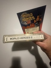** World Heroes 2 Neo Geo MVS Arcade Cartridge SNK ** image