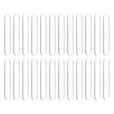 40Stk 2,5" x 0,4" x 0,1" Schrankt&uuml;r-Sto&szlig;f&auml;nger,selbstklebende Sto&szlig;f&auml;ngerstreifen