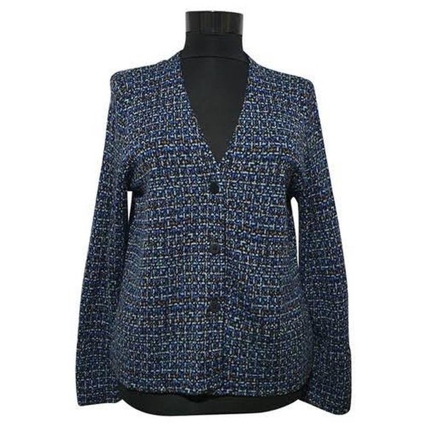 Women COS Sweater Navy Wool 36 / S / 44 #BLF6