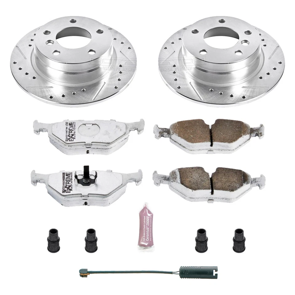 PowerStop K502-26 Brake Kit For BMW 328is 1996-1999 Rear Foto 2 de 4