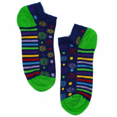 Sneaker Socken Strümpfe 7 Chakra Energie Yoga