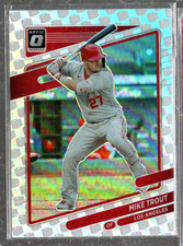 2021 Donruss Optic Crisis #174 Mike Trout 