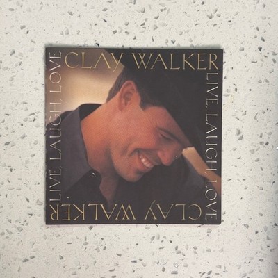 Clay Walker   Live, Laugh, Love CD 1999 HDCD Country Giant Records CD & ARTWORK
