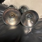 *Set of 2 Vintage RARE* International Silver Co. Smooth Stemmed Wine Goblets  — photo 7