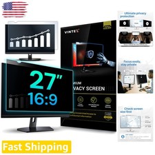 27" Monitor Privacy Screen - Anti-Glare, Blue Light Filter, Eye Comfort - Lap...