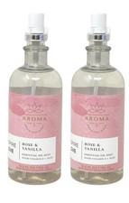 Bath Body Works Aroma Inspire Love ROSE VANILLA Oil Mist 2 Pack