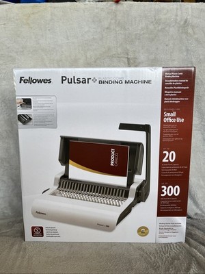 Fellowes Pulsar+ 300 Bindegerät, A4, manuell, Plastikbindung, bis 300 Blatt
