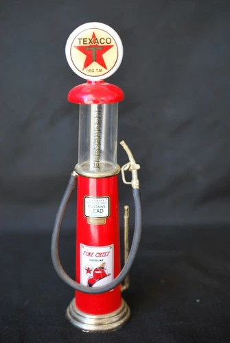 Vintage Gearbox Die Cast Limited Edition Red Texaco Fire Chief Toy Gas Pump