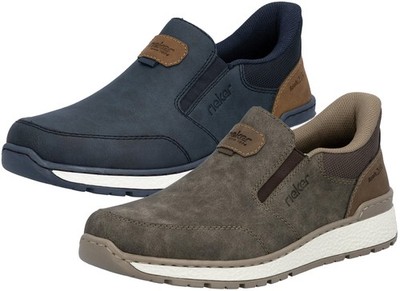 Rieker Herren Slipper Sneaker Halbschuh extra weit mit losen Einlagen B9057
