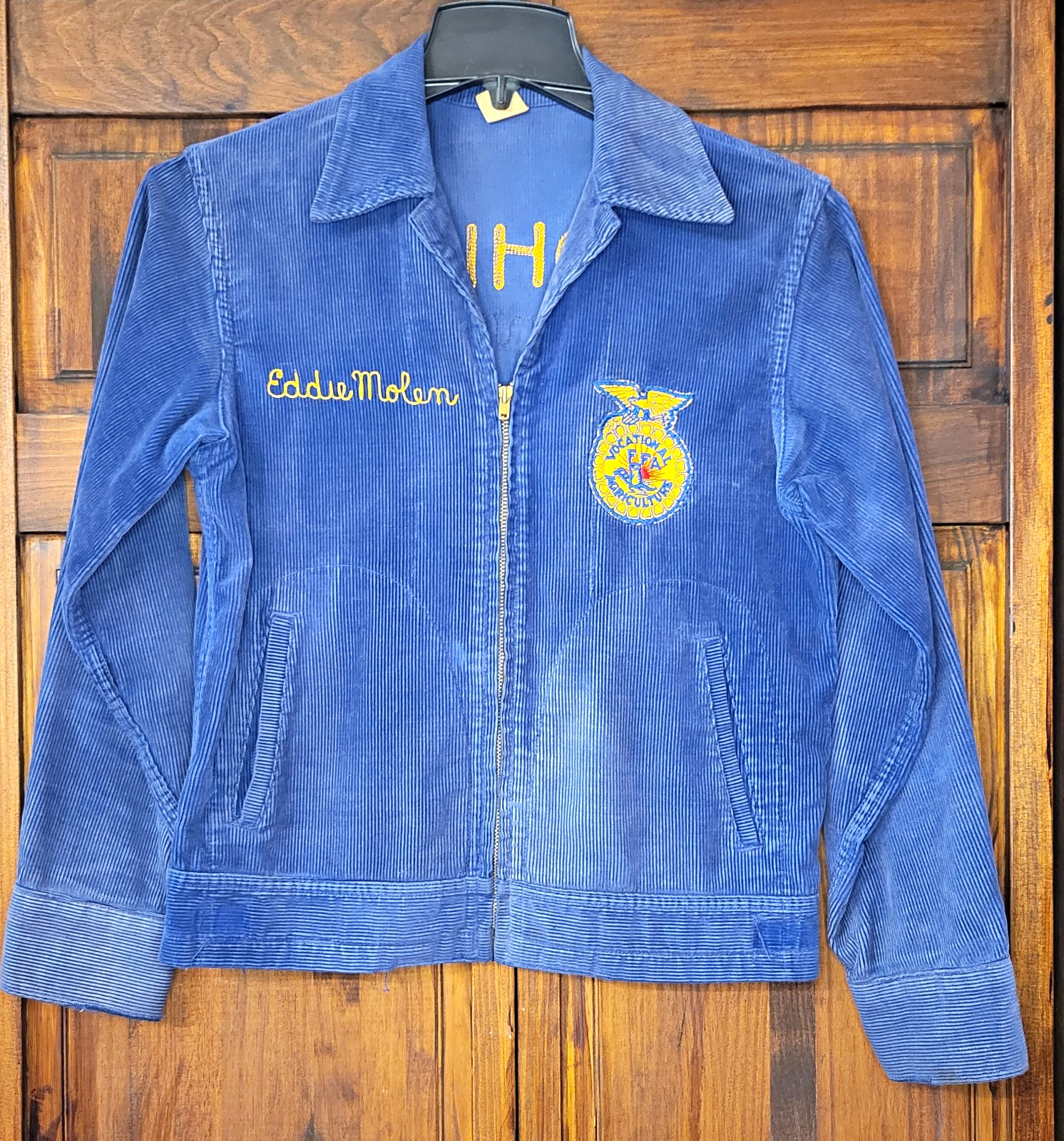 Vintage FFA Corduroy Jacket Size 40 Greenon Ohio Futu… - Gem