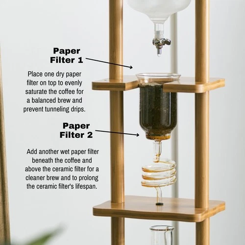 Yama Glass Cold Brew Tower Paper Filters - Thumbnail 2