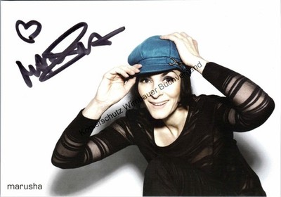 Original Autogramm Marusha /// Autograph signiert signed signee Marusha :
