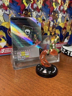 DC Heroclix Johnny Thunder 053a & L053 Legacy Card Lot Jokers Wild Set