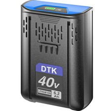 DTK Replacement for Kobalt 40V Battery 6200mAh KPM1040A-03 KM-1640-06 KM4040-06