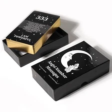 Angel Number Message, Tan Tarot Cards, Tarot Cards Deck, with Guide and Box, ...