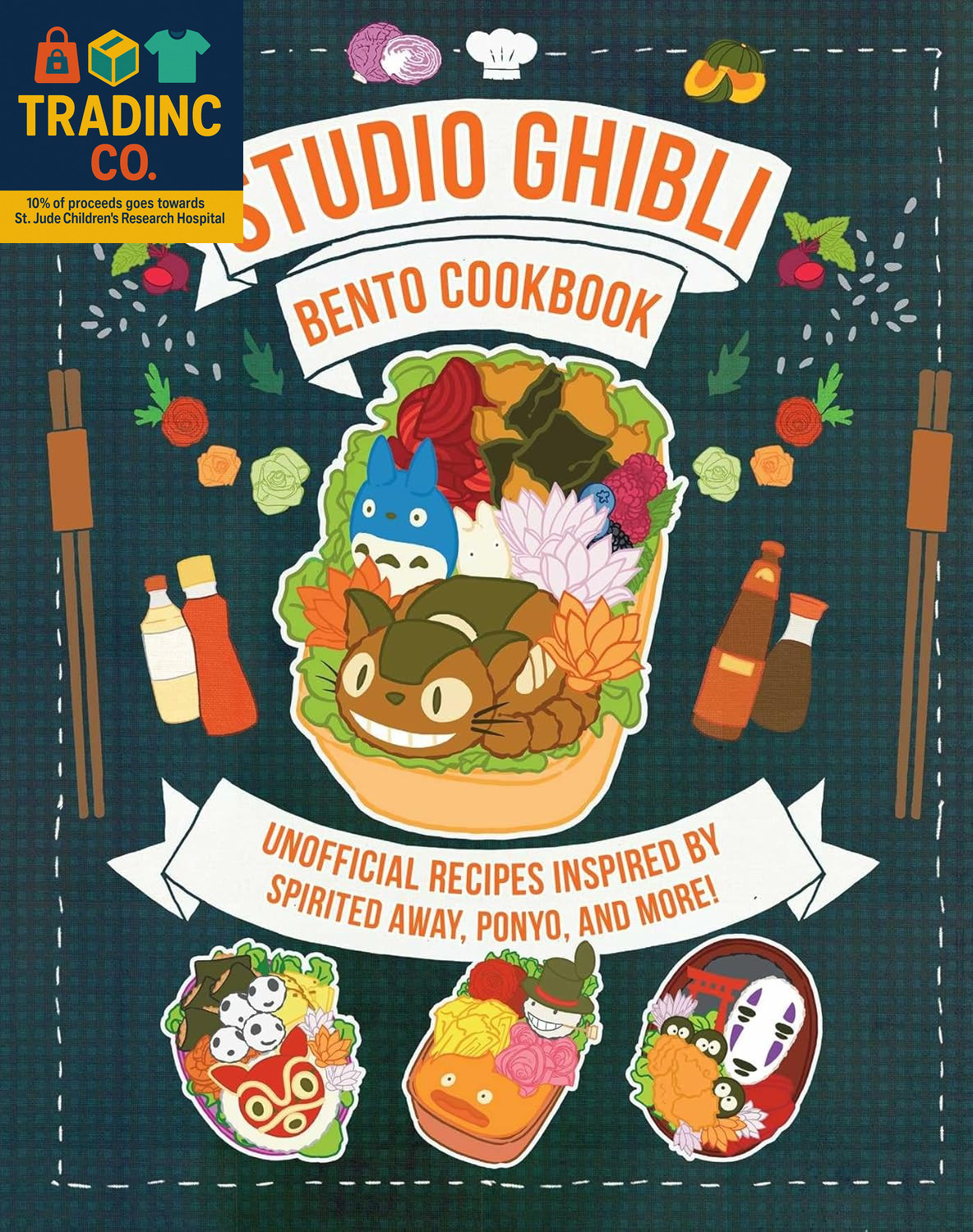 Studio Ghibli Bento Cookbook: Unofficial Recipes Inspired by Spirited Away, Pony