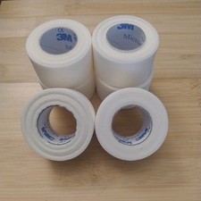 Micropore Tape X 6 ROLLS made by 3M. Tape size 2.5cm wide X 9.1M long 