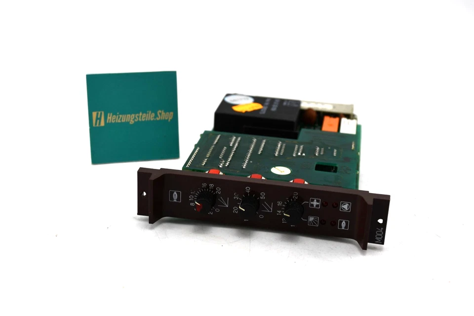 Buderus Modul M004 / M 004 Ecomatic 3000 Serie braun Doppelplatine überholt - Bild 2 von 4