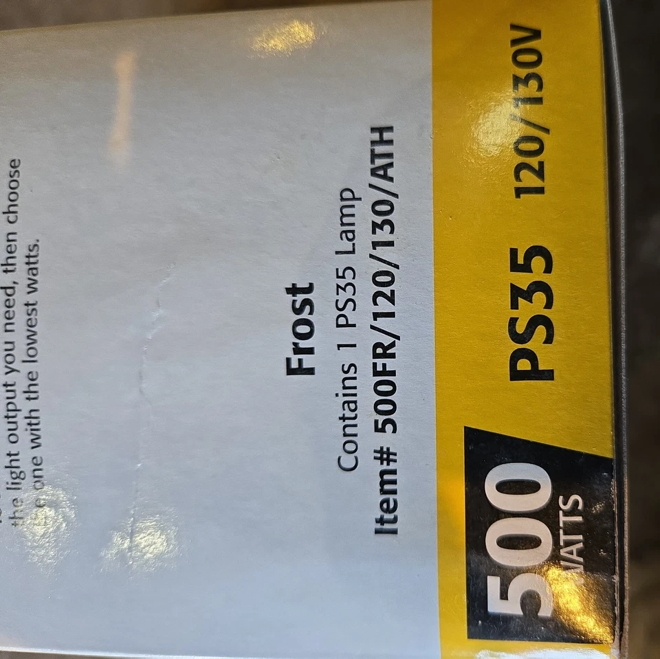 Athalon 500PS35/CL130/ATH Std Base 500 Watt Clear Light Lamp Bulb - Image 4 of 4