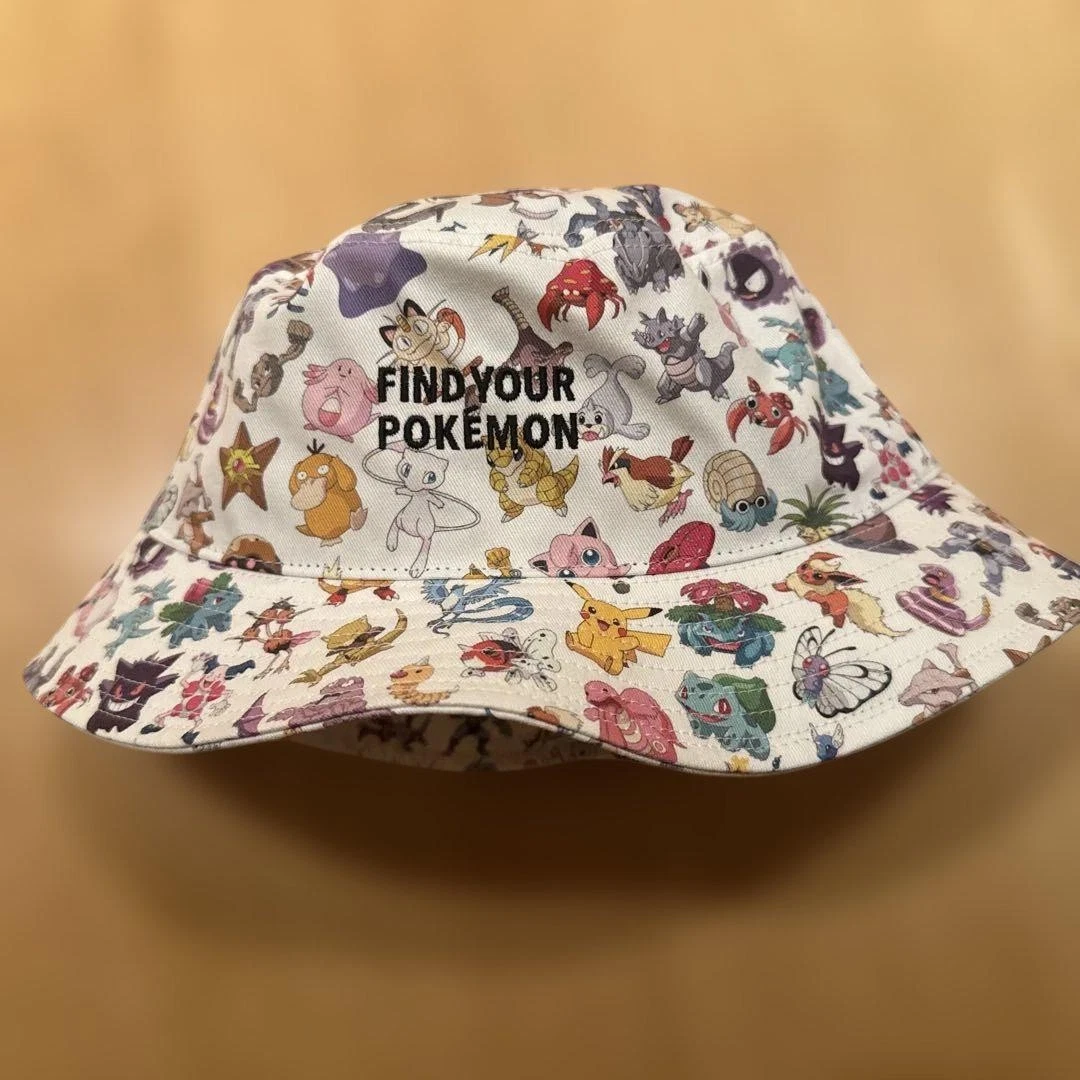 [Rare] CA4LA x Pokémon Bucket Hat FIND YOUR POKEMON