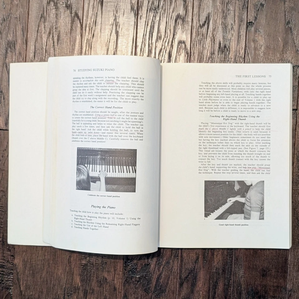 Studying Suzuki Piano More Than Music by Carole L. Bigler & Valery Watts - GOOD - Image 4 of 4