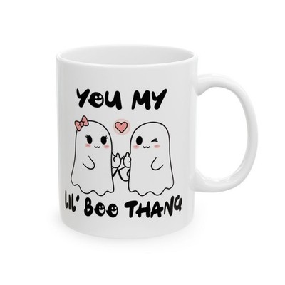 Süße Ghost Boo Thang Tasse Liebespaar Herbst Herbst Halloween