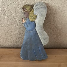 Handmade Copper Angel Vintage 1995 Signed By Artist 9.5 Inches